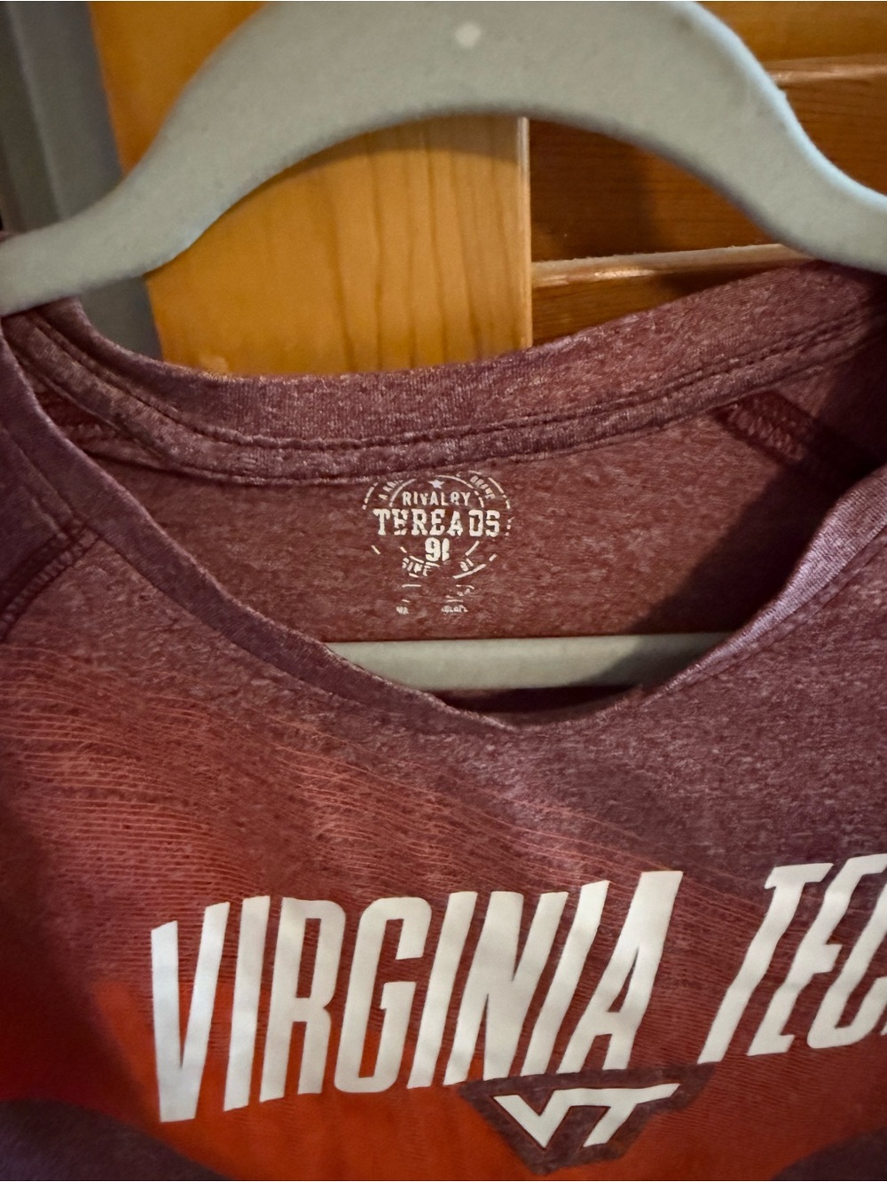 Rivalry Threads Maroon Graphic Short Sleeve Tee